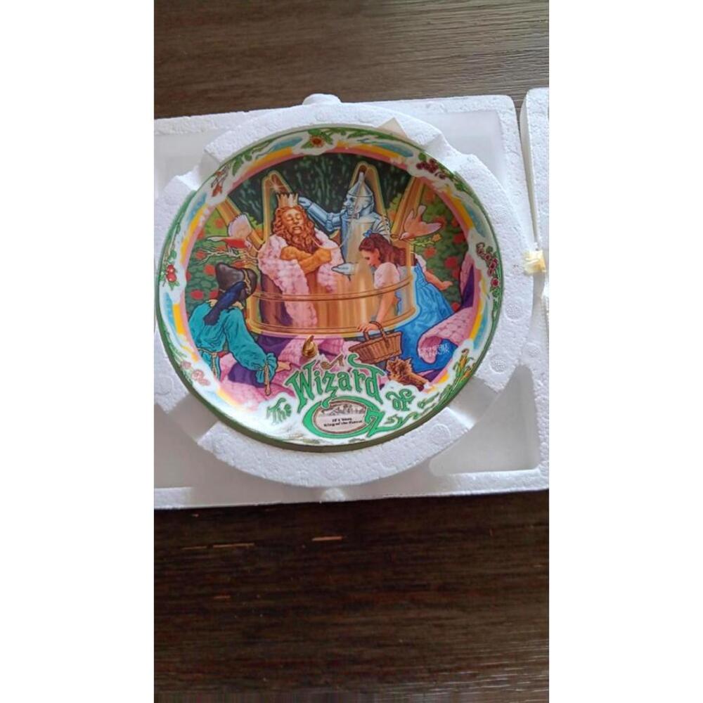 Knowles The WIZARD‎ OF OZ MUSICAL COLLECTORS PLATE IF I WERE KING OF THE FOREST